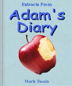 Cover Art for Extracts from Adam's Diary