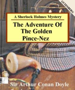 Cover Art for The Adventure of the Golden Pince-Nez...