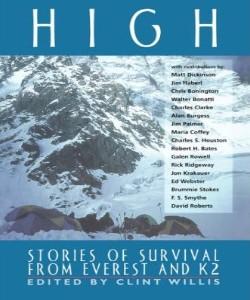 Cover Art for High:Stories of Survival from Everest...