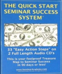 Cover Art for The Quick Start Seminar Success System