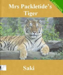 Cover Art for Mrs Packletide's Tiger