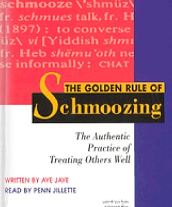 Cover Art for The Golden Rule of Schmoozing