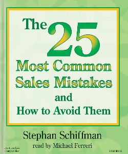 Cover Art for The 25 Most Common sales Mistakes:And...